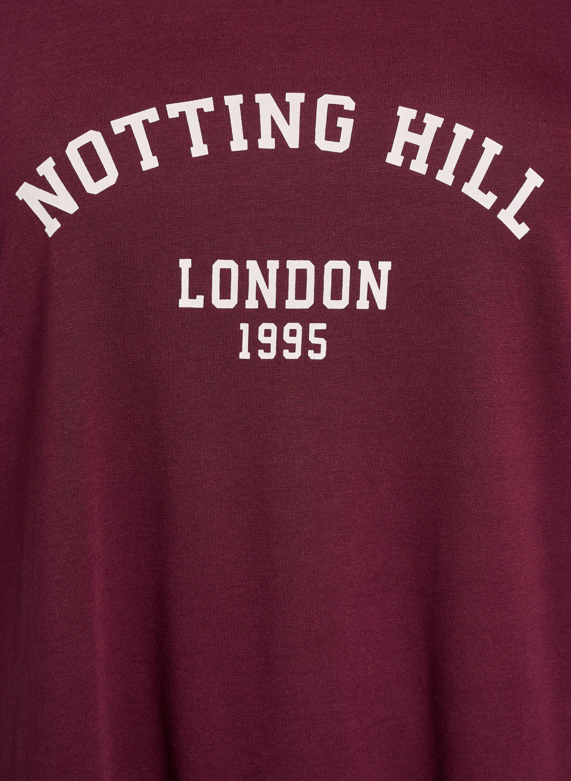 Zizzi T-shirt med tryck, R&ouml;d, Packshot image number 2