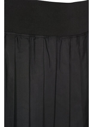 Plisserad kjol för tennis/padel, Black, Packshot image number 2