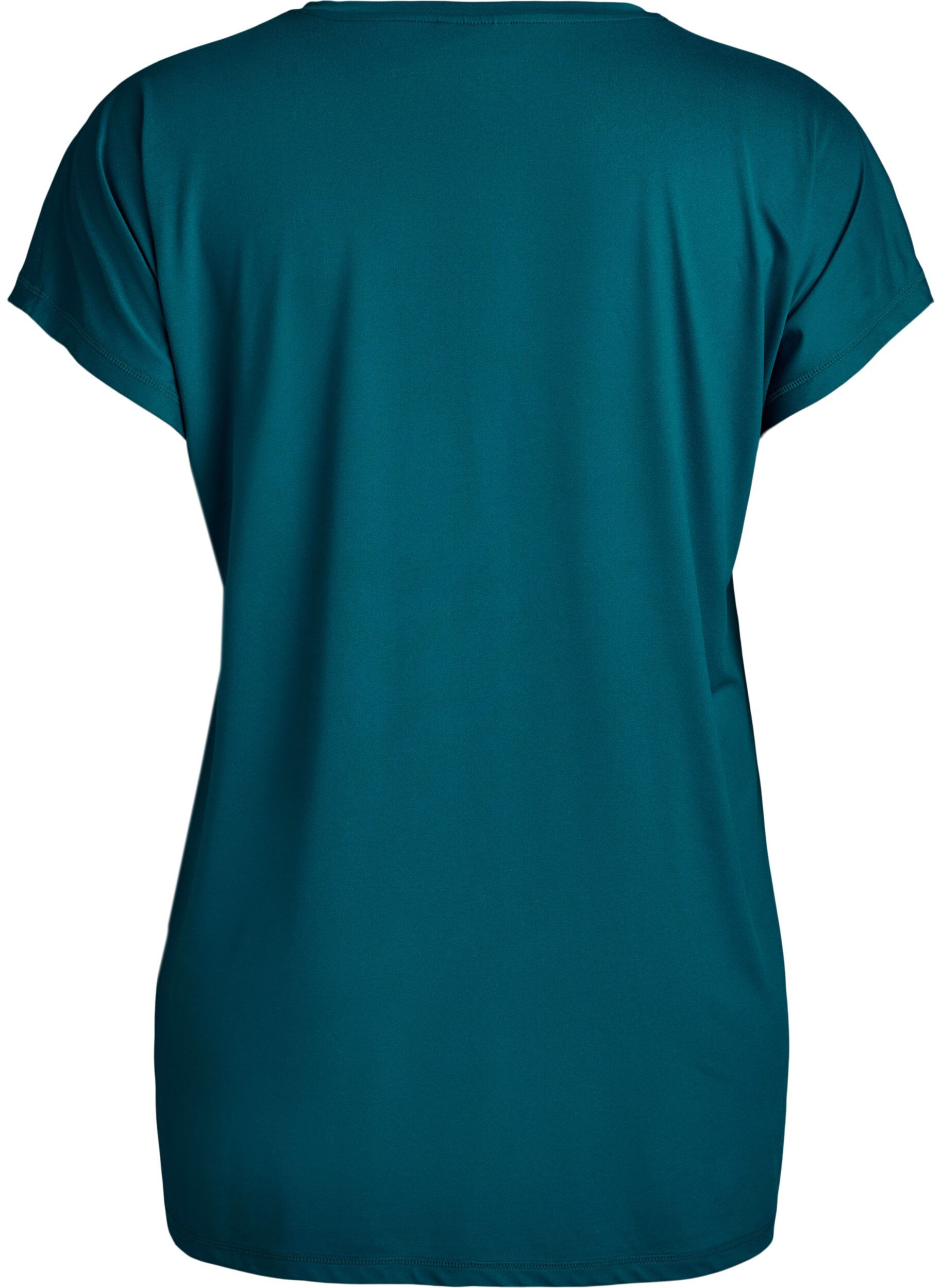 ZizziL&aring;ng tr&auml;ningst-shirt, Gr&ouml;n, Packshot image number 1
