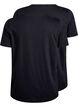 FLASH - 2-pack t-shirts med rund halsringning, Black/Black, Packshot image number 1