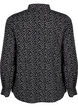 FLASH - Skjorta med prickar, Black White Dot, Packshot image number 1