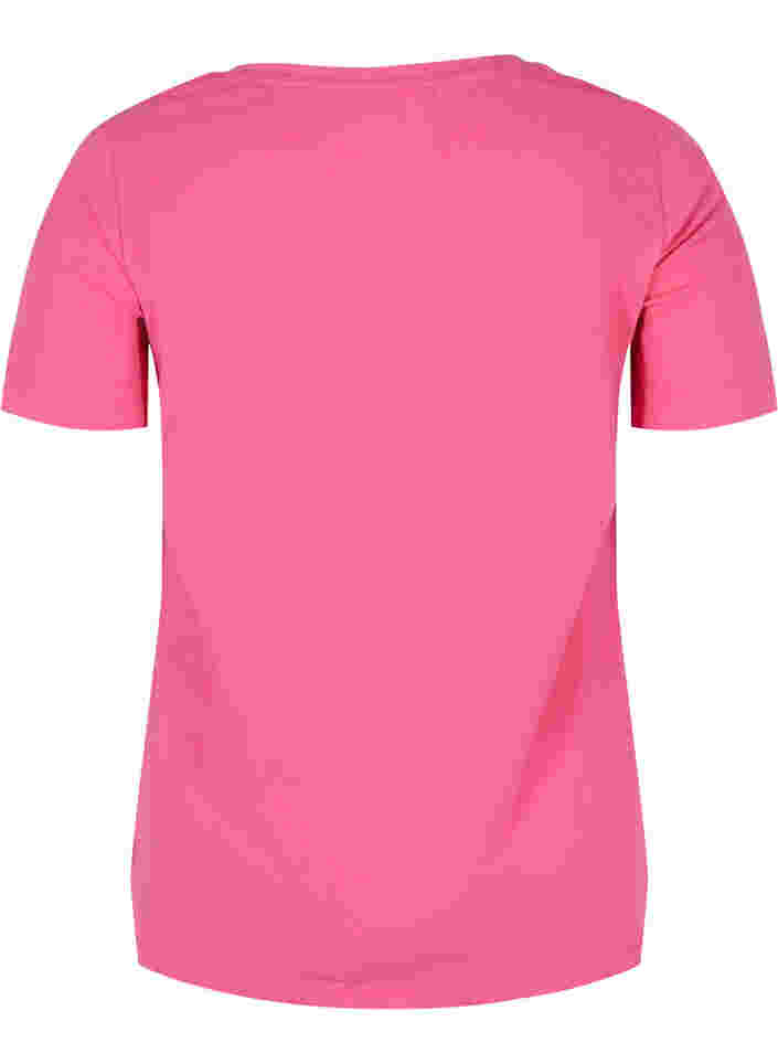 Basis t-shirt, Fandango Pink, Packshot image number 1