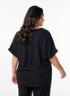 L&ouml;s blus med korta &auml;rmar, Svart, Model image number 2