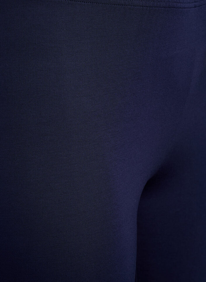 Basic leggings i viskos, Bl&aring;, Packshot image number 2