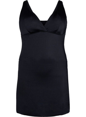 Badklänning med uttagbara inlägg, Black, Packshot image number 0
