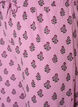 Pyjamasbyxor i bomull med h&ouml;g midja, Rosa, Packshot image number 2