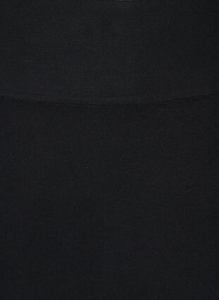 Kroppsnära stickad kjol, Black, Packshot image number 2