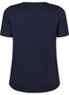 FLASH - T-shirt med motiv, Navy B. Silver Faith, Packshot image number 1
