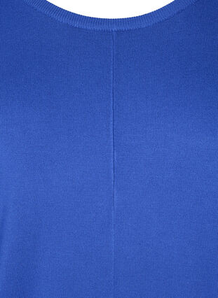 Stickad blus, Dazzling Blue, Packshot image number 2
