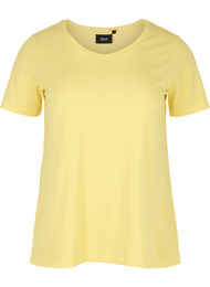 Basics t-shirt, Yellow Cream