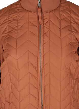 Quiltad lättvikts-termojacka med fickor, Sequoia, Packshot image number 2