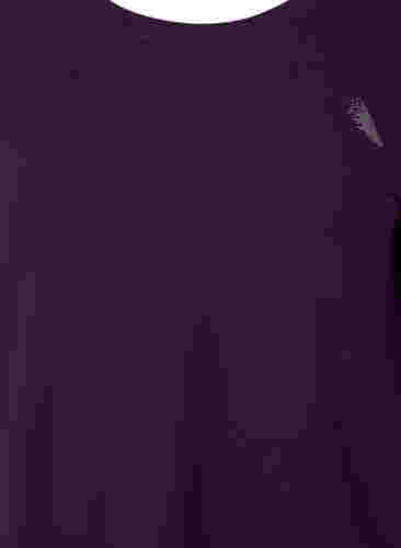Träningströja med 3/4-ärmar, Purple Pennant, Packshot image number 2