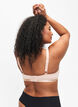 Formpressad bh med mesh, Beige, Model image number 2