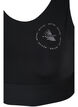 CORE, MID SUPPORT SPORTS BRA - Sport-bh med v-rygg, Black, Packshot image number 2