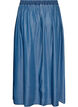 Maxikjol i TENCEL&trade; lyocell med denimlook, Bl&aring;, Packshot image number 1
