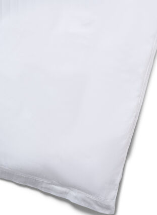 Enfärgat påslakanset i bomull, White Alyssum, Packshot image number 2