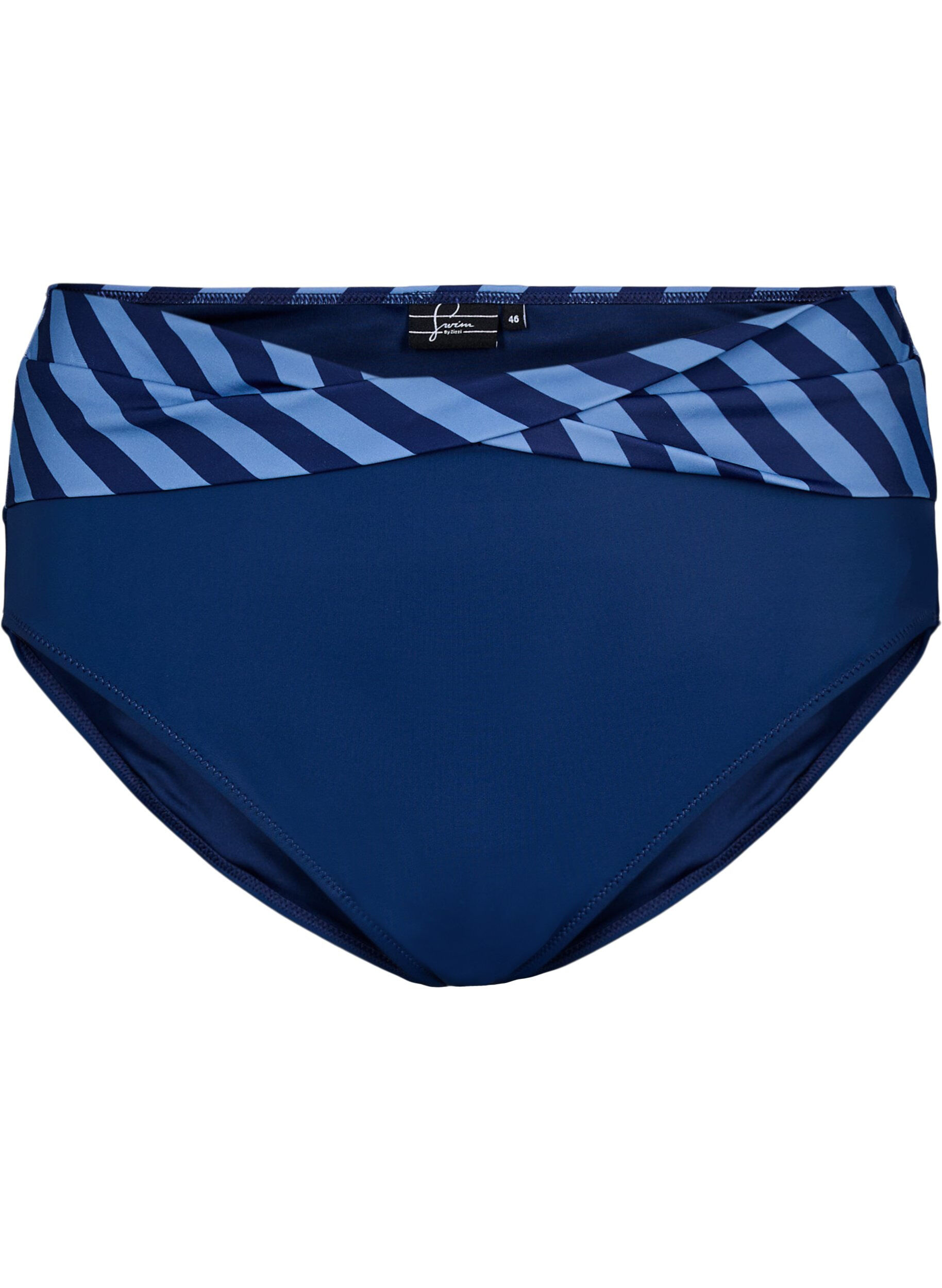 Bikinitrosa med omslagsdetalj