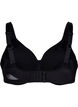 CORE, HIGH SUPPORT WIRE BRA - Sport-bh med bygel, Svart, Packshot image number 1