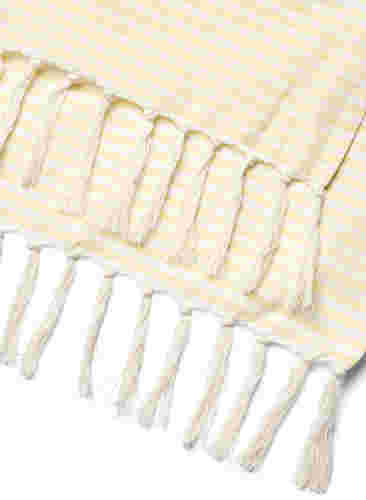 Randig handduk med fransar, Brook Green Comb, Packshot image number 3