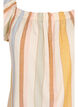 Strandtunika med off-shoulder, Striped Jaquard, Packshot image number 2