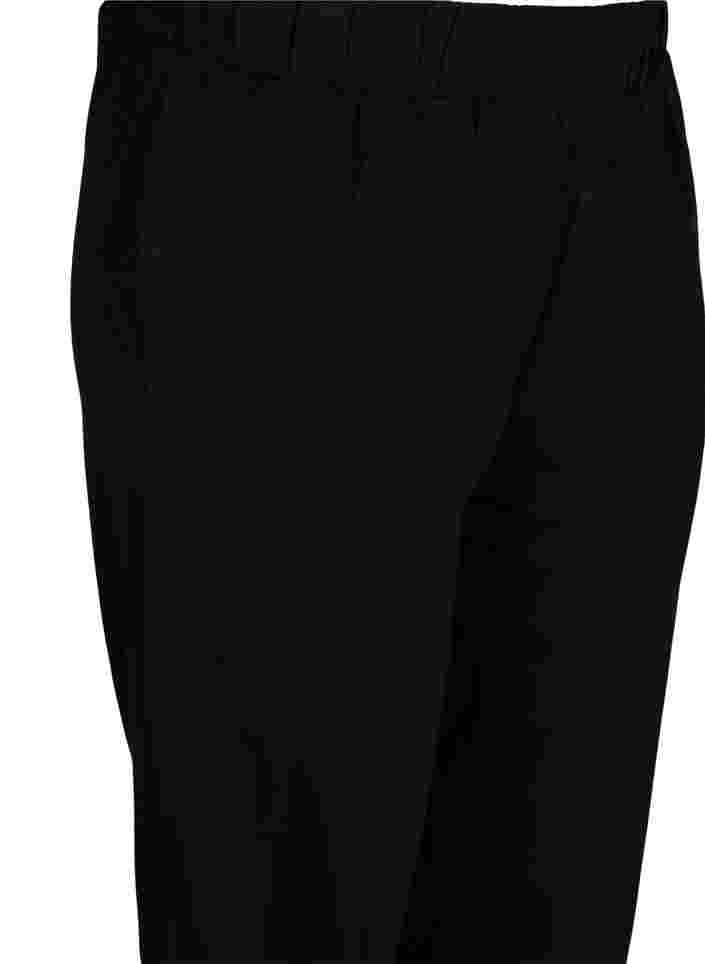 Pyjamasbyxor i bomull, Black, Packshot image number 2