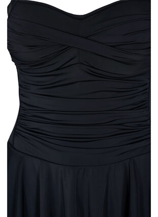 Badklänning med kjol, Black, Packshot image number 2