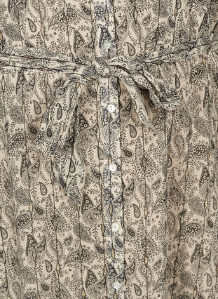 Långärmad klänning med paisley-mönster, AOP: PAISLEY, Packshot image number 3