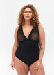 Body med mesh, Black, Model image number 0