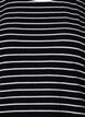 T-shirt i bomull med ränder, Black W. Stripe, Packshot image number 2