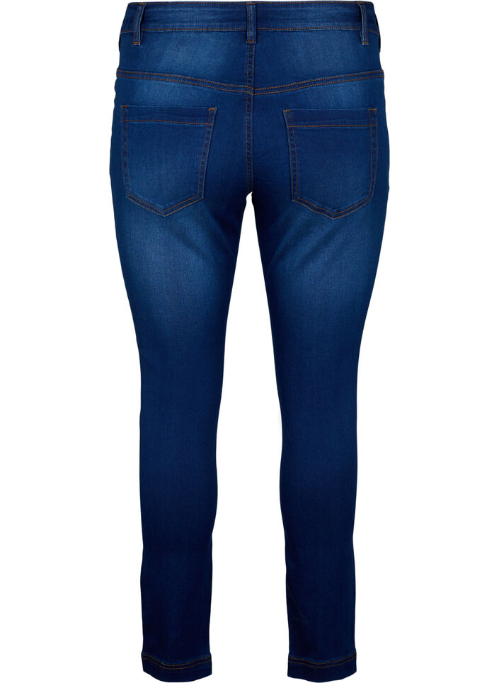 Viona jeans med normal midja, Blå, Packshot image number 1