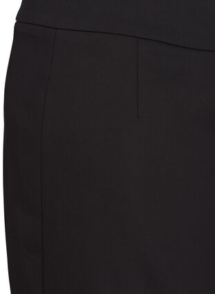 Klassisk kjol i bomullsmix, Black, Packshot image number 2