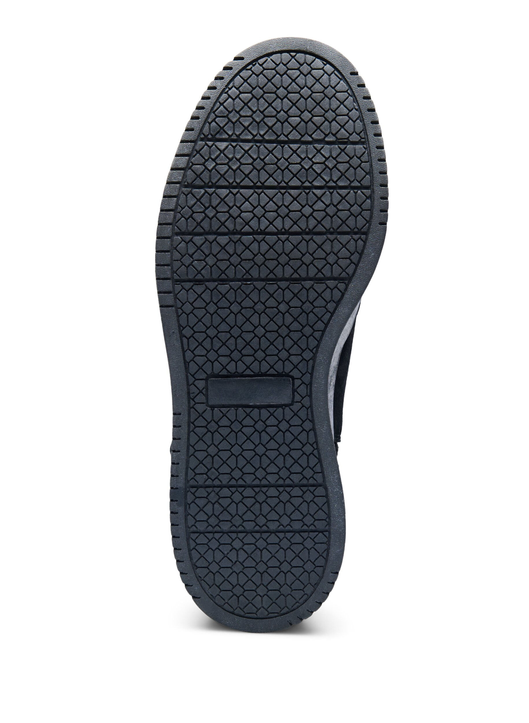 Zizzi Kort st&ouml;vel med bred passform i mocka, Black, Packshot image number 5