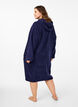 Frottéponcho med huva, Navy Blazer, Model image number 1