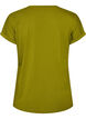 Kort&auml;rmad t-shirt i bomullsmix, Gr&ouml;n, Packshot image number 1