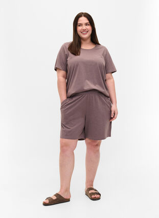 Lösa shorts med fickor, Sparrow Mel., Model image number 3