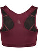 Sport-BH med racerback, R&ouml;d, Packshot image number 1