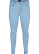 Super slim Amy jeans med h&ouml;g midja, Ex Lt Blue, Packshot image number 0