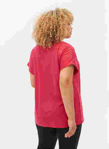 Kortärmad t-shirt för träning, Jazzy, Model image number 1