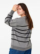 Sweatshirt med ränder, MGM w. Black Stripe, Model image number 1