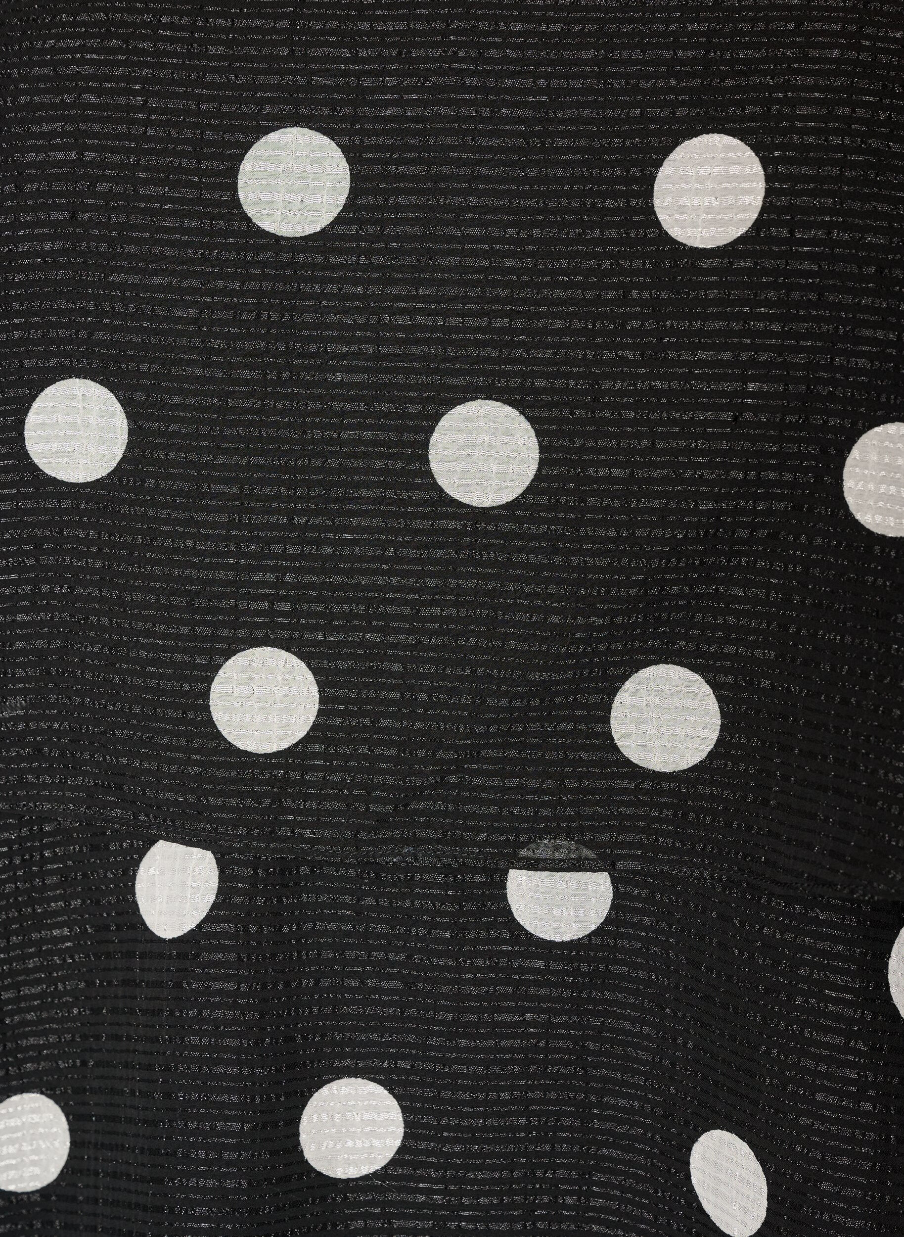 ZizziKl&auml;nning i lager med volanger och spaghettiband, Svart, Packshot image number 2