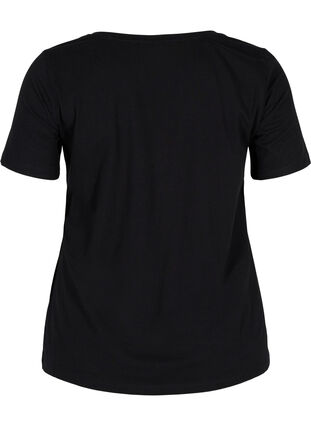 Basis t-shirt, Black, Packshot image number 1