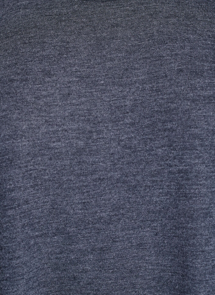 FLASH &ndash; Jerseyblus med 3/4-&auml;rm, Gr&aring;, Packshot image number 2