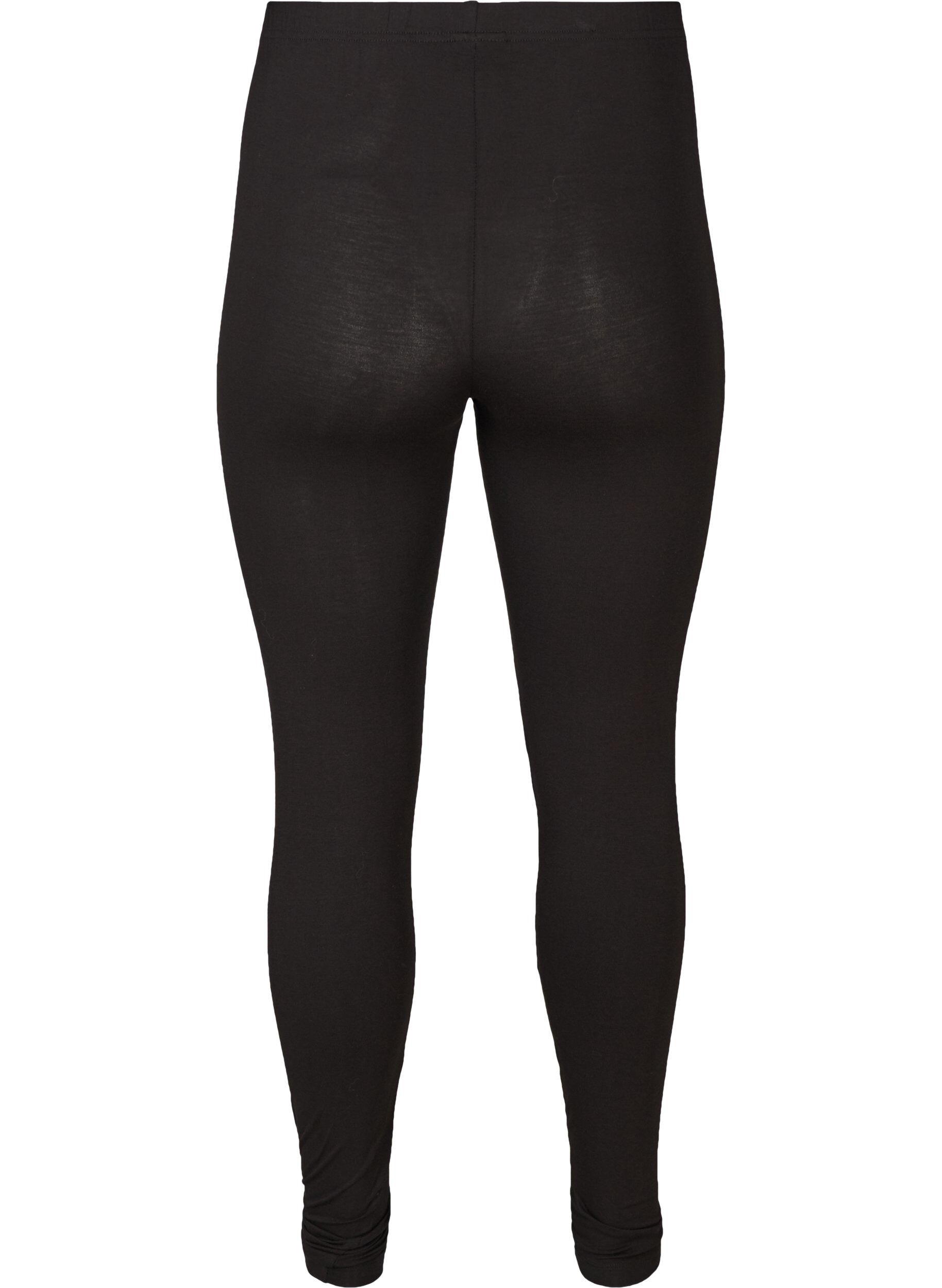 ZizziBasleggings i viskos, Svart, Packshot image number 1