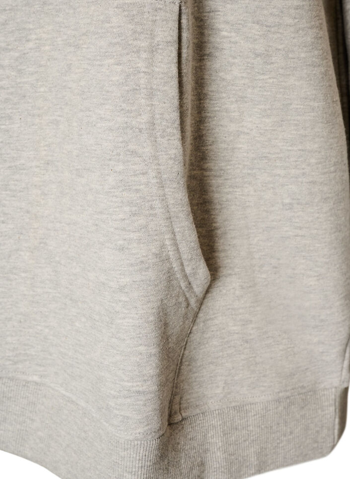 Huvtr&ouml;ja med broderat motiv, Gr&aring;, Packshot image number 3