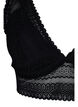 Spets-bh med mjuk vaddering, Black, Packshot image number 2