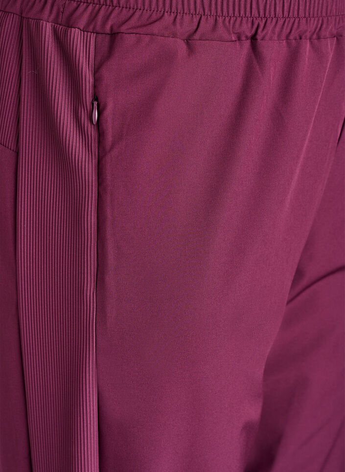 L&auml;ttviktstr&auml;ningsbyxor med fickor, R&ouml;d, Packshot image number 2