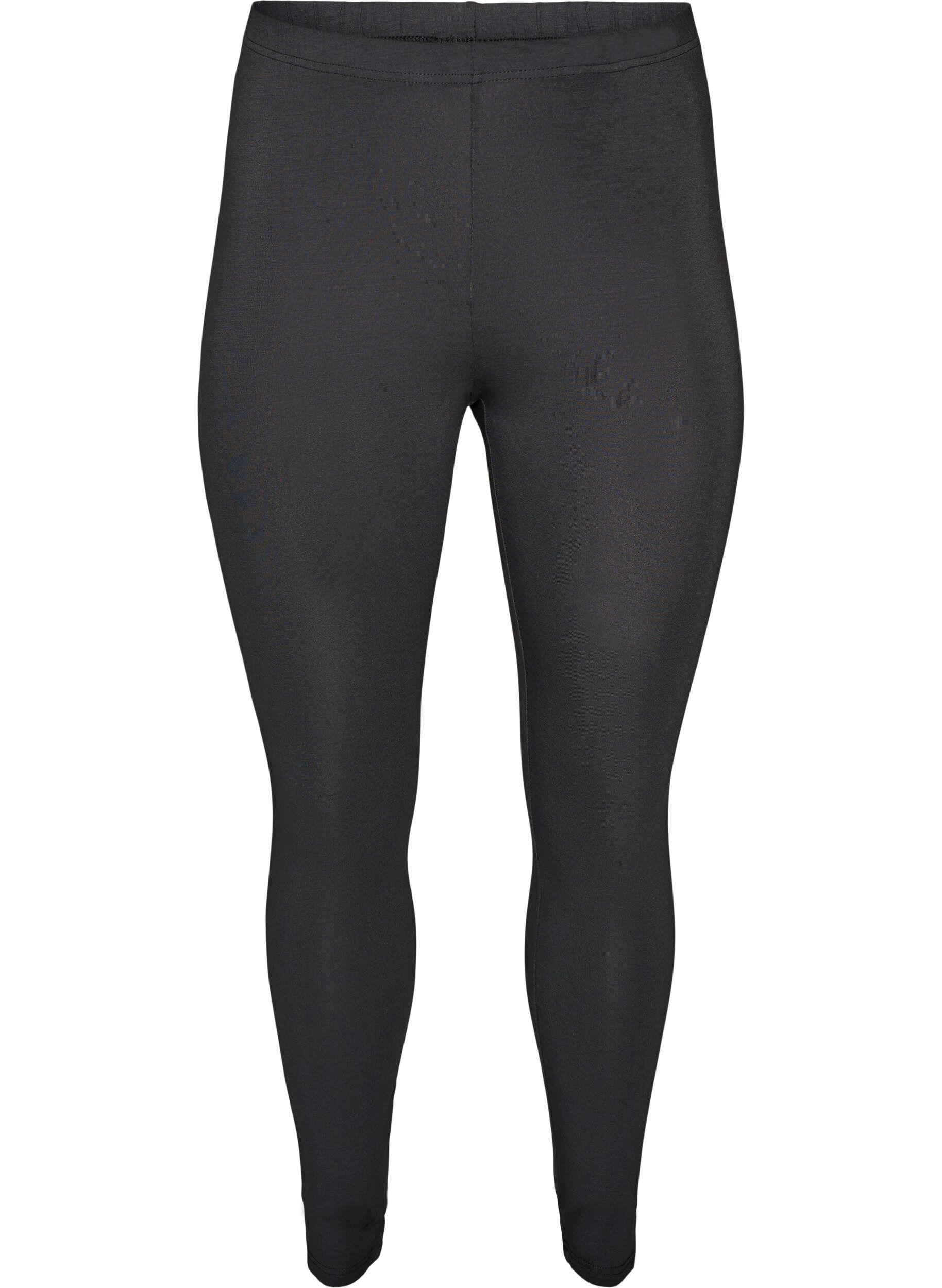 ZizziBasleggings i viskos, Gr&aring;, Packshot image number 0