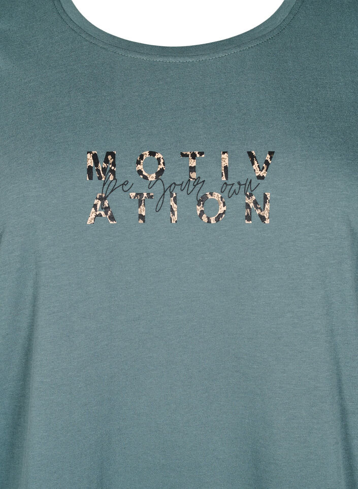 FLASH - T-shirt med tryck, Grön, Packshot image number 2