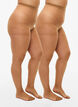 2-pack strumpbyxor i 20 denier, Clear, Packshot image number 0