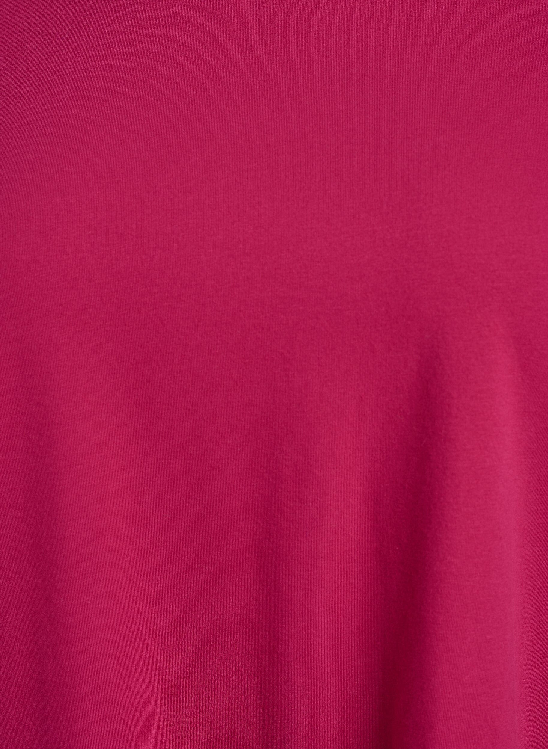 ZizziBaskopp i jersey med l&aring;nga &auml;rmar, Rosa, Packshot image number 2